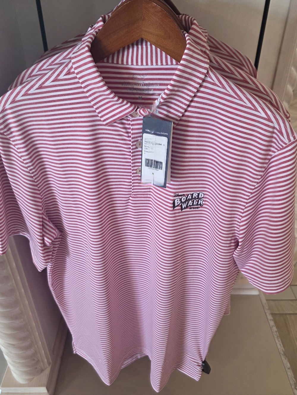 Disney BoardWalk Resort Vineyard Vines Polo Shirt